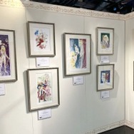 「ベルサイユのばら版画展」会場の様子（C）池田理代子プロダクション