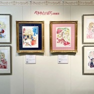 「ベルサイユのばら版画展」会場の様子（C）池田理代子プロダクション