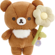 「リラックマ『BASIC RILAKKUMA Flower』ぬいぐるみ チャイロコグマ」（C）2025 SAN-X CO., LTD. ALL RIGHTS RESERVED.