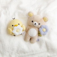 「リラックマ『BASIC RILAKKUMA Flower』ぬいぐるみ」各種（C）2025 SAN-X CO., LTD. ALL RIGHTS RESERVED.
