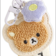 「リラックマ『BASIC RILAKKUMA Flower』ワッペンキーホルダー リラックマ」（C）2025 SAN-X CO., LTD. ALL RIGHTS RESERVED.
