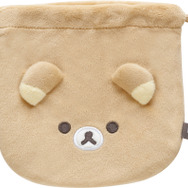 「リラックマ『BASIC RILAKKUMA Flower』ぬいぐるみ巾着コレクション リラックマ」（C）2025 SAN-X CO., LTD. ALL RIGHTS RESERVED.
