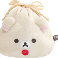「リラックマ『BASIC RILAKKUMA Flower』ぬいぐるみ巾着コレクション コリラックマ」（C）2025 SAN-X CO., LTD. ALL RIGHTS RESERVED.