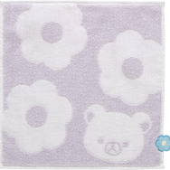 「リラックマ『BASIC RILAKKUMA Flower』ミニタオル コリラックマ」（C）2025 SAN-X CO., LTD. ALL RIGHTS RESERVED.