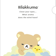 「リラックマ『BASIC RILAKKUMA Flower』クリアホルダー リラックマ＆キイロイトリ」（C）2025 SAN-X CO., LTD. ALL RIGHTS RESERVED.
