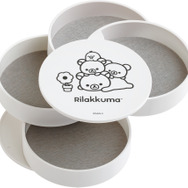 「リラックマ『BASIC RILAKKUMA Flower』アクセサリートレイ」（C）2025 SAN-X CO., LTD. ALL RIGHTS RESERVED.