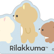 「リラックマ『BASIC RILAKKUMA Flower』ステッカー」（C）2025 SAN-X CO., LTD. ALL RIGHTS RESERVED.