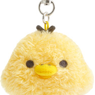 「リラックマ『BASIC RILAKKUMA Flower』ぶらさげぬいぐるみ キイロイトリ」（C）2025 SAN-X CO., LTD. ALL RIGHTS RESERVED.