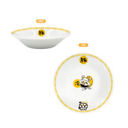 冷やし中華皿（モモンガ）