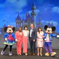 カリフォルニア ディズニーランド・リゾート 開園70周年 プレス発表会の様子