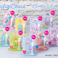 『Lovisia 名探偵コナンリップクリーム＆リップスタンド セット』各1,870円（税込）