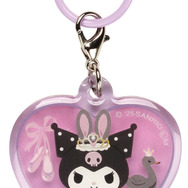 「クロミ マイドリームぷっくりハート型チャーム」1回300円（C）2025 SANRIO CO., LTD. APPROVAL NO.L660339