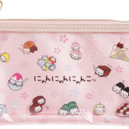 サンエックスキャラクターズ「クリアペンポーチ にゃんにゃんにゃんこ」（C）2025 SAN-X CO., LTD. ALL RIGHTS RESERVED.