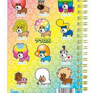 サンエックスキャラクターズ「B6SP ノート アフロ犬」（C）2025 SAN-X CO., LTD. ALL RIGHTS RESERVED.