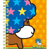 サンエックスキャラクターズ「B6SP ノート アフロ犬」（C）2025 SAN-X CO., LTD. ALL RIGHTS RESERVED.