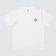 ユニクロ「MEN ディズニー イン ブルー UT」カラー：00 WHITE（C）Disney