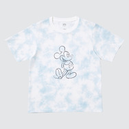ユニクロ「WOMEN ディズニー イン ブルー UT」カラー：00 WHITE（C）Disney