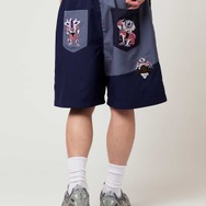 変身｜ビッグシルエットポリトロショートパンツ