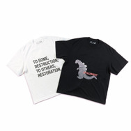 アタッチメント プリント T シャツ