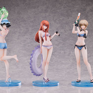 ソラレイン「牧瀬紅莉栖＆椎名まゆり＆阿万音鈴羽 水着Ver. セット」（C）MAGES./NITRO PLUS