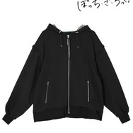 TVアニメ『ぼっち・ざ・ろっく！』と「shica-ke」のコラボアイテム登場。「shica-ke 結束バンド デカールプリントフードパーカー」（C）はまじあき／芳文社・アニプレックス