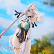 ムチムチ太ももがいっぱい！アニメ『ライザのアトリエ』よりライザ、クラウディア、リラが水着フィギュア化―3人の台座は組み合わせ可能