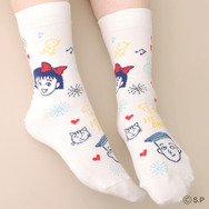 ちびまる子ちゃん ラクガキ総柄ソックス
