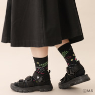 コジコジ ラクガキ総柄ソックス