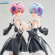 ARCTECH可動シリーズ Re:ゼロから始める異世界生活 ラム＆レム セット 1/8スケール 可動フィギュア