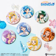 『マーメイドメロディー ぴちぴちピッチ』シャイニングプリズムパーティー「トレーディングジュエル缶バッジ」（全7種）1パック 550円（税込）／1BOX（7個入り） 3,850円（税込）（C）講談社・フリュー・テレビ愛知／ぴちぴちピッチ製作委員会