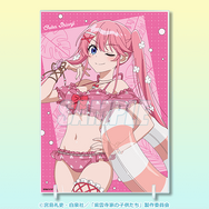 くじ引き堂「TVアニメ『紫雲寺家の子供たち』オンラインくじ」A賞：アクリルパネル 謳華（C）宮島礼吏・白泉社／「紫雲寺家の子供たち」製作委員会