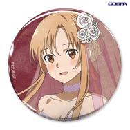TVアニメ『ソードアート・オンライン』「描き下ろし アスナ 65mm缶バッジ ウェディングドレスVer.」（C）2020 川原 礫/KADOKAWA/SAO-P Project