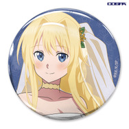 TVアニメ『ソードアート・オンライン』「描き下ろし アリス 65mm缶バッジ ウェディングドレスVer.」（C）2020 川原 礫/KADOKAWA/SAO-P Project