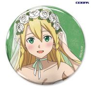 TVアニメ『ソードアート・オンライン』「描き下ろし リーファ 65mm缶バッジ ウェディングドレスVer.」（C）2020 川原 礫/KADOKAWA/SAO-P Project