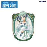 TVアニメ『ソードアート・オンライン』「描き下ろし シノン 屋外対応ステッカー ウェディングドレスVer.」（C）2020 川原 礫/KADOKAWA/SAO-P Project