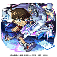 闇属性　★6　探偵と怪盗 江戸川コナン＆怪盗キッド（獣神化）CV：高山みなみ（江戸川コナン）山口勝平（怪盗キッド）