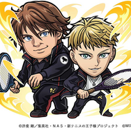 （C）許斐 剛／集英社・ＮＡＳ・新テニスの王子様プロジェクト　（C）MIX　I※使用しているゲーム画面は開発中のものです。実際のものとは異なる場合があります。