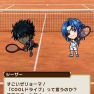 （C）許斐 剛／集英社・ＮＡＳ・新テニスの王子様プロジェクト　（C）MIX　I※使用しているゲーム画面は開発中のものです。実際のものとは異なる場合があります。