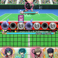 （C）許斐 剛／集英社・ＮＡＳ・新テニスの王子様プロジェクト　（C）MIX　I※使用しているゲーム画面は開発中のものです。実際のものとは異なる場合があります。