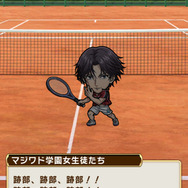 （C）許斐 剛／集英社・ＮＡＳ・新テニスの王子様プロジェクト　（C）MIX　I※使用しているゲーム画面は開発中のものです。実際のものとは異なる場合があります。