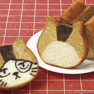 アニメ『ハイキュー‼』が「ねこねこ食パン」とコラボ。「ねこねこ食パン×ハイキュー!! ケンマネコ」（C）古舘春一／集英社・「ハイキュー!!」製作委員会