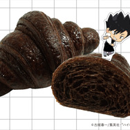 アニメ『ハイキュー‼』が「ハートブレッドアンティーク」とコラボ。「黒尾のチョコクロワッサン」（C）古舘春一／集英社・「ハイキュー!!」製作委員会