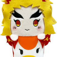 ローソンでアニメ『鬼滅の刃』キャンペーンが開催。「なりきり！からあげクンぬいぐるみ 煉獄杏寿郎」（C）吾峠呼世晴／集英社・アニプレックス・ufotable（C）Lawson, Inc.