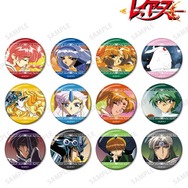 トレーディンググリッター缶バッジ