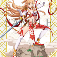 KDcolle「『ソードアート・オンライン』 アスナ 涼麗佳人ver.」1/7スケールフィギュア　KADOKAWAスペシャルセット特典の布ポスター（C）2020 川原 礫/KADOKAWA/SAO-P Project