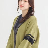 TVアニメ『ブルーロック』× earth music＆ecology Japan Label「ニットカーディガン 潔 世一 モデル＜グリーン＞」