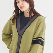 TVアニメ『ブルーロック』× earth music＆ecology Japan Label「ニットカーディガン 潔 世一 モデル＜グリーン＞」