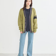 TVアニメ『ブルーロック』× earth music＆ecology Japan Label「ニットカーディガン 潔 世一 モデル＜グリーン＞」