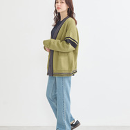 TVアニメ『ブルーロック』× earth music＆ecology Japan Label「ニットカーディガン 潔 世一 モデル＜グリーン＞」