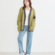 TVアニメ『ブルーロック』× earth music＆ecology Japan Label「ニットカーディガン 潔 世一 モデル＜グリーン＞」